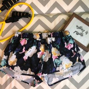 FLORAL ATHLETIC SHORTS